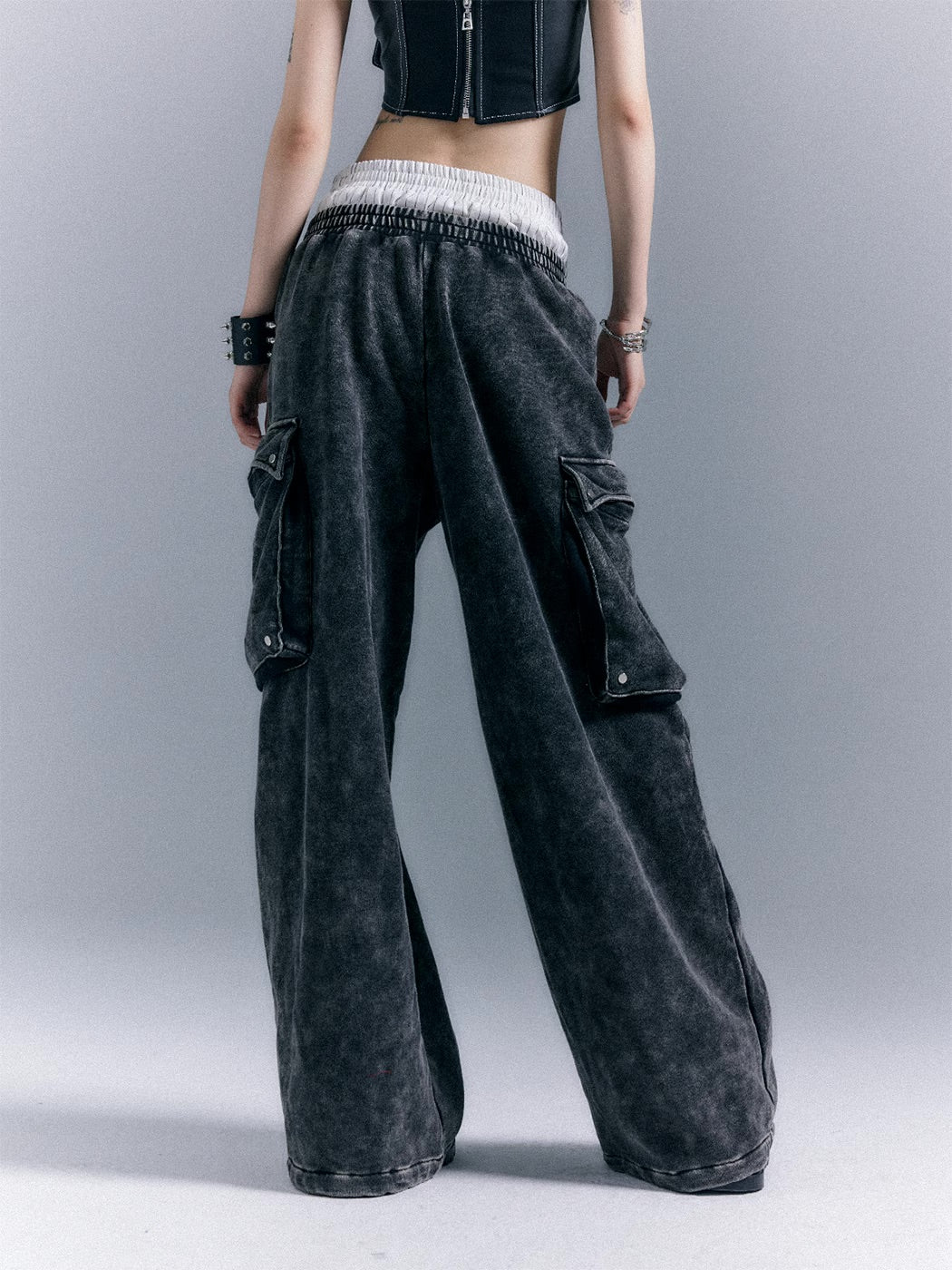 Double waist sweatpants - Image 8