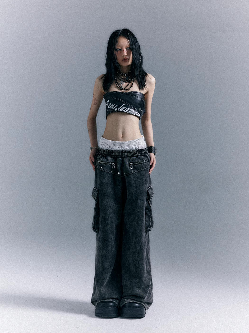 Double waist sweatpants - Image 9