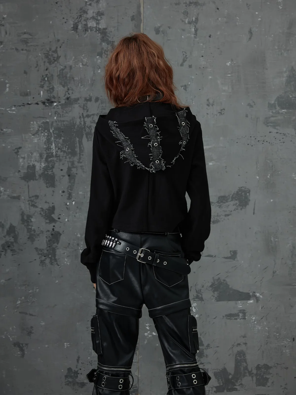 Hooded Bottoming Shirt Top - Image 8