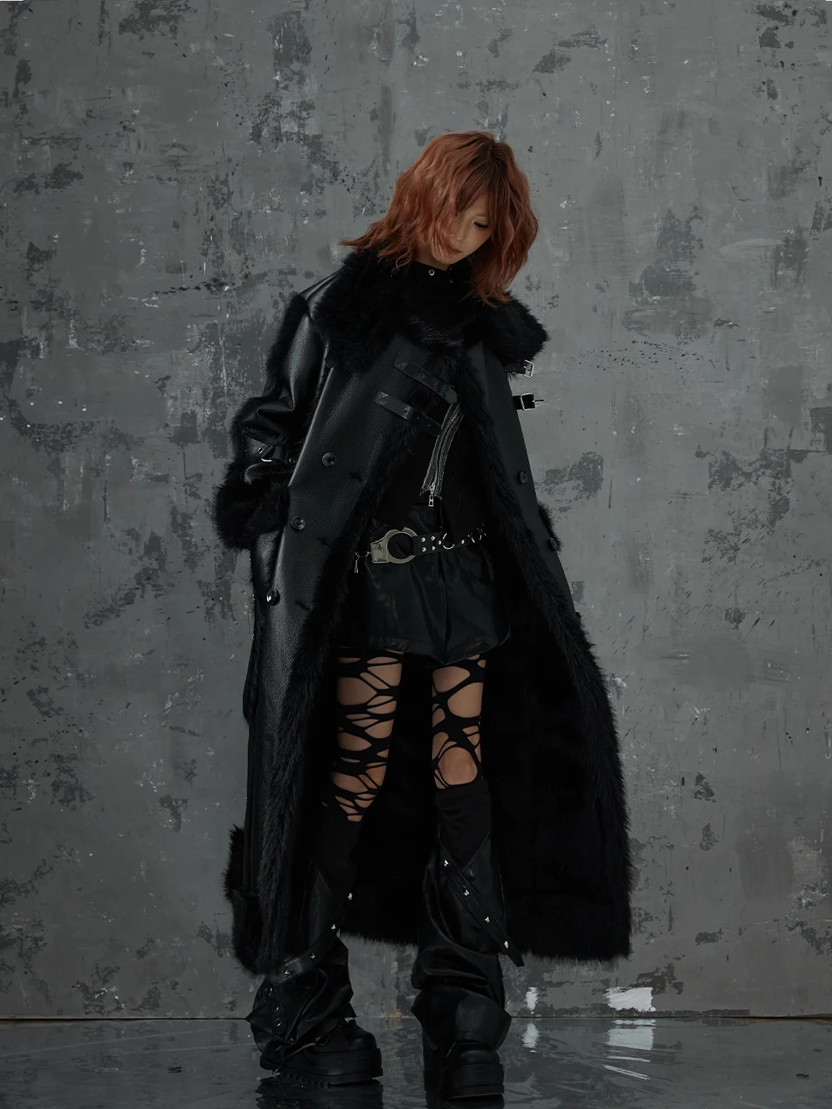 Long Thickened Coat - Image 11