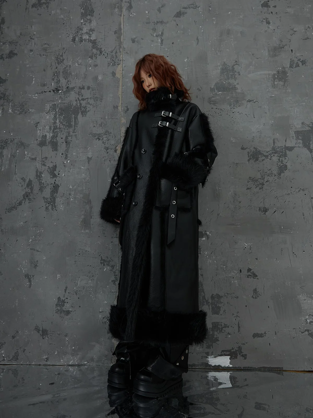 Long Thickened Coat - Image 12
