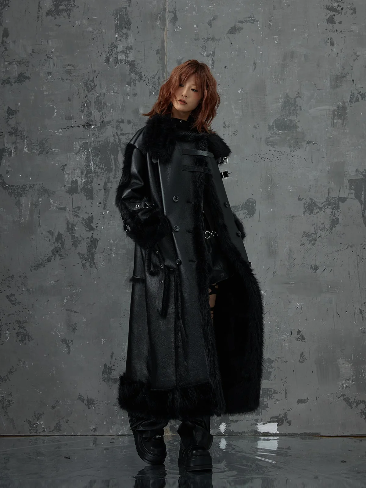 Long Thickened Coat - Image 14