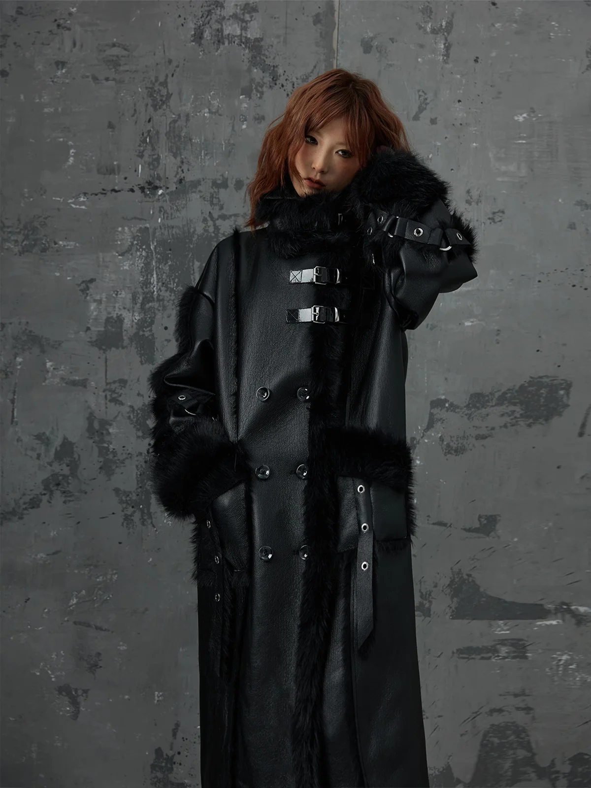 Long Thickened Coat - Image 15