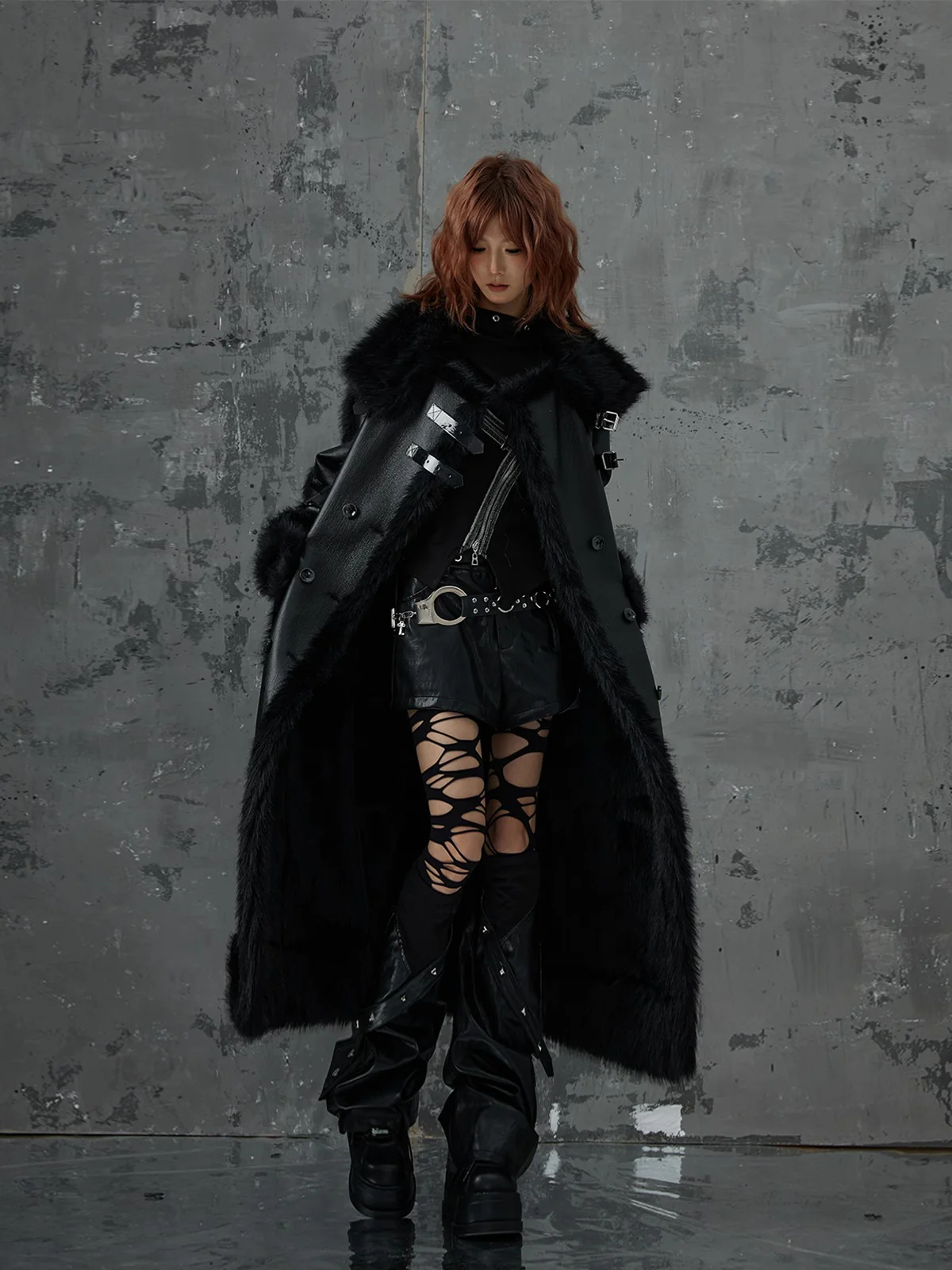Long Thickened Coat - Image 5