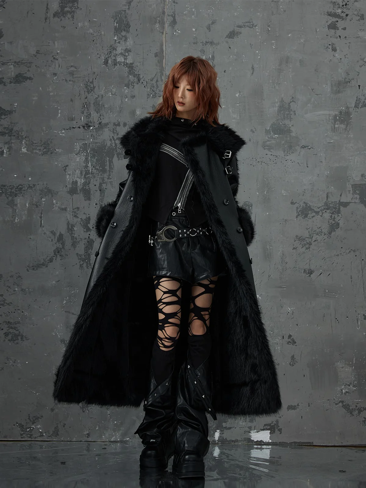 Long Thickened Coat - Image 8