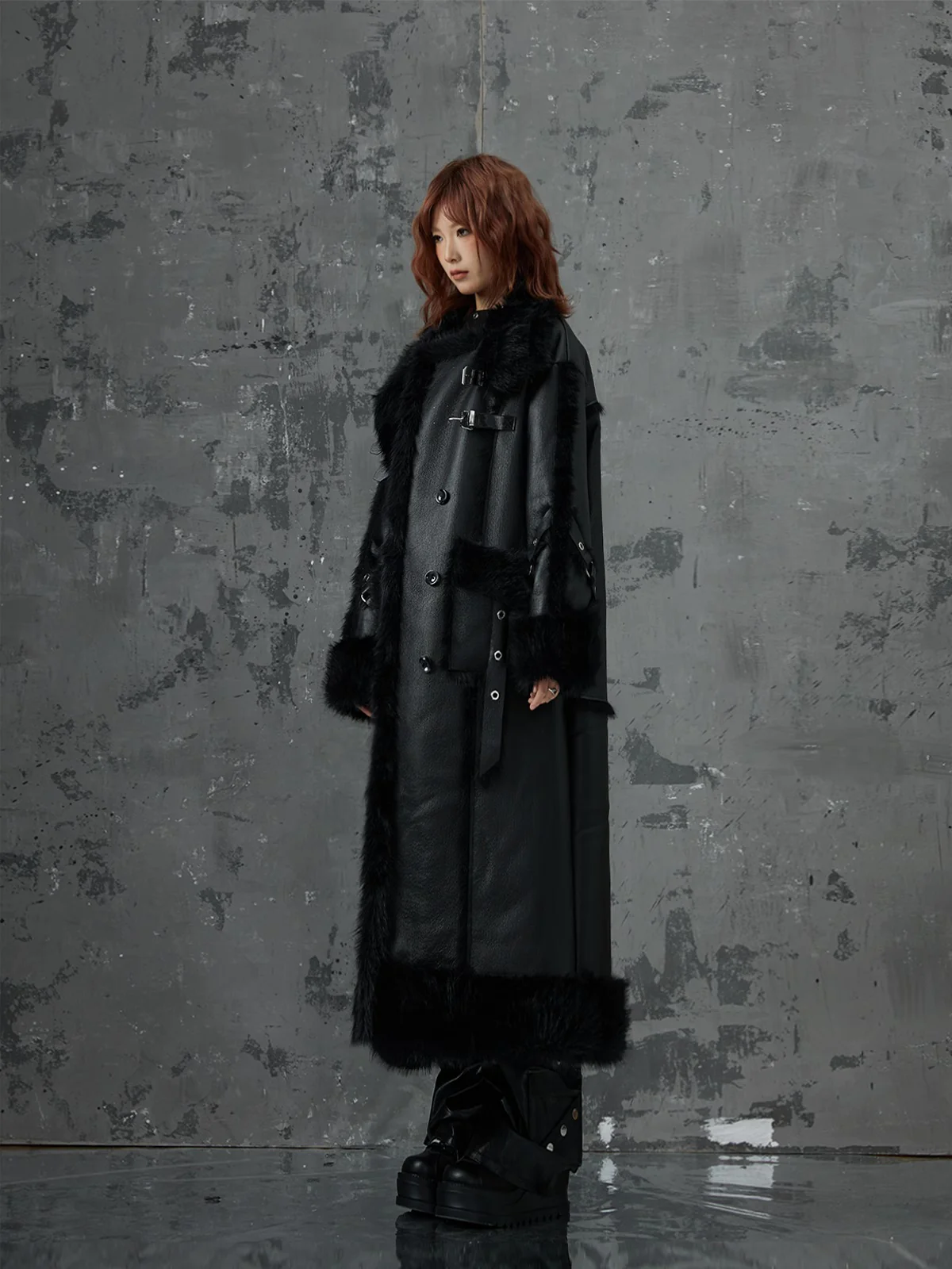 Long Thickened Coat - Image 9