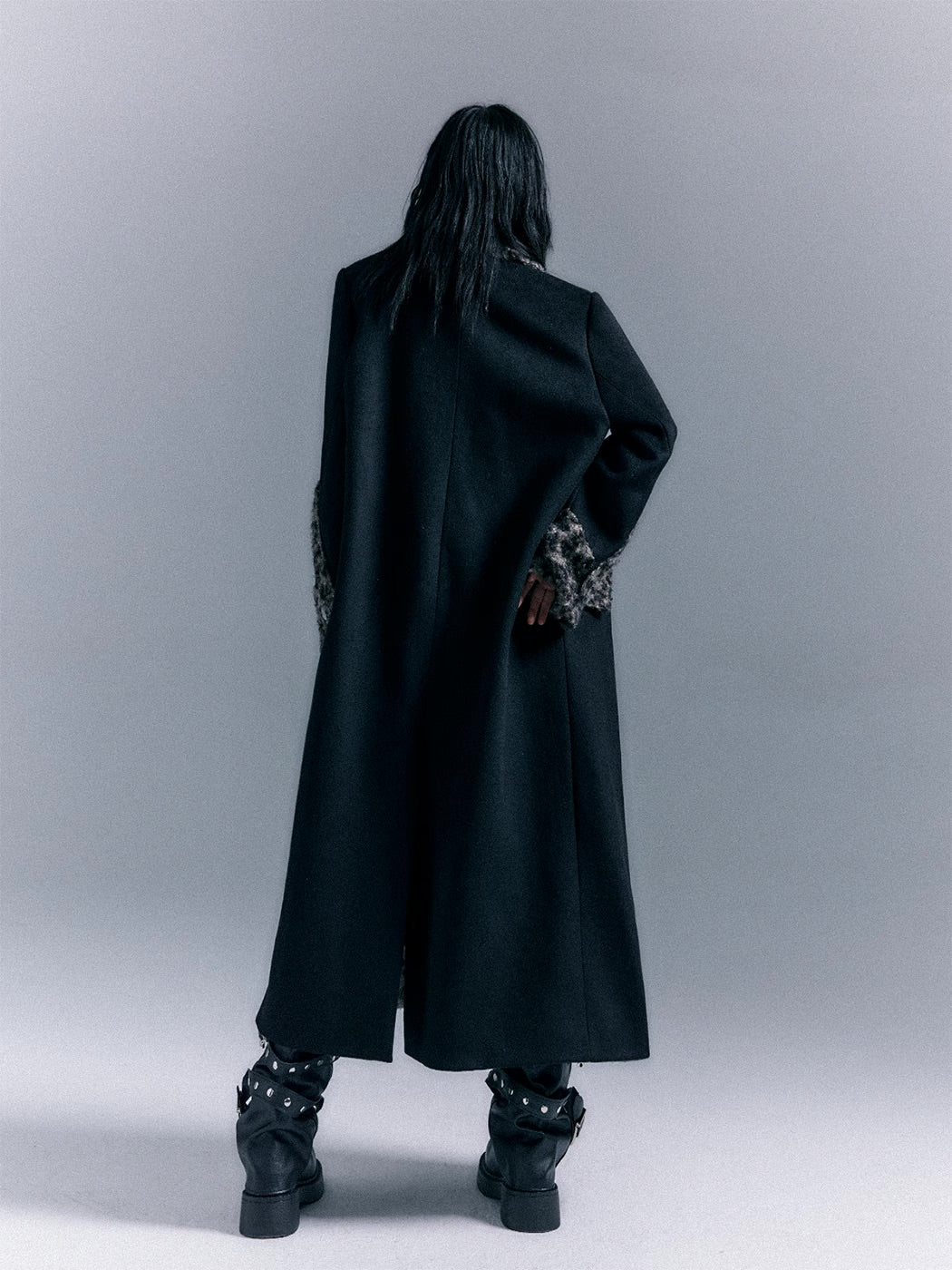 Shoulder pad coat jacket - Image 12