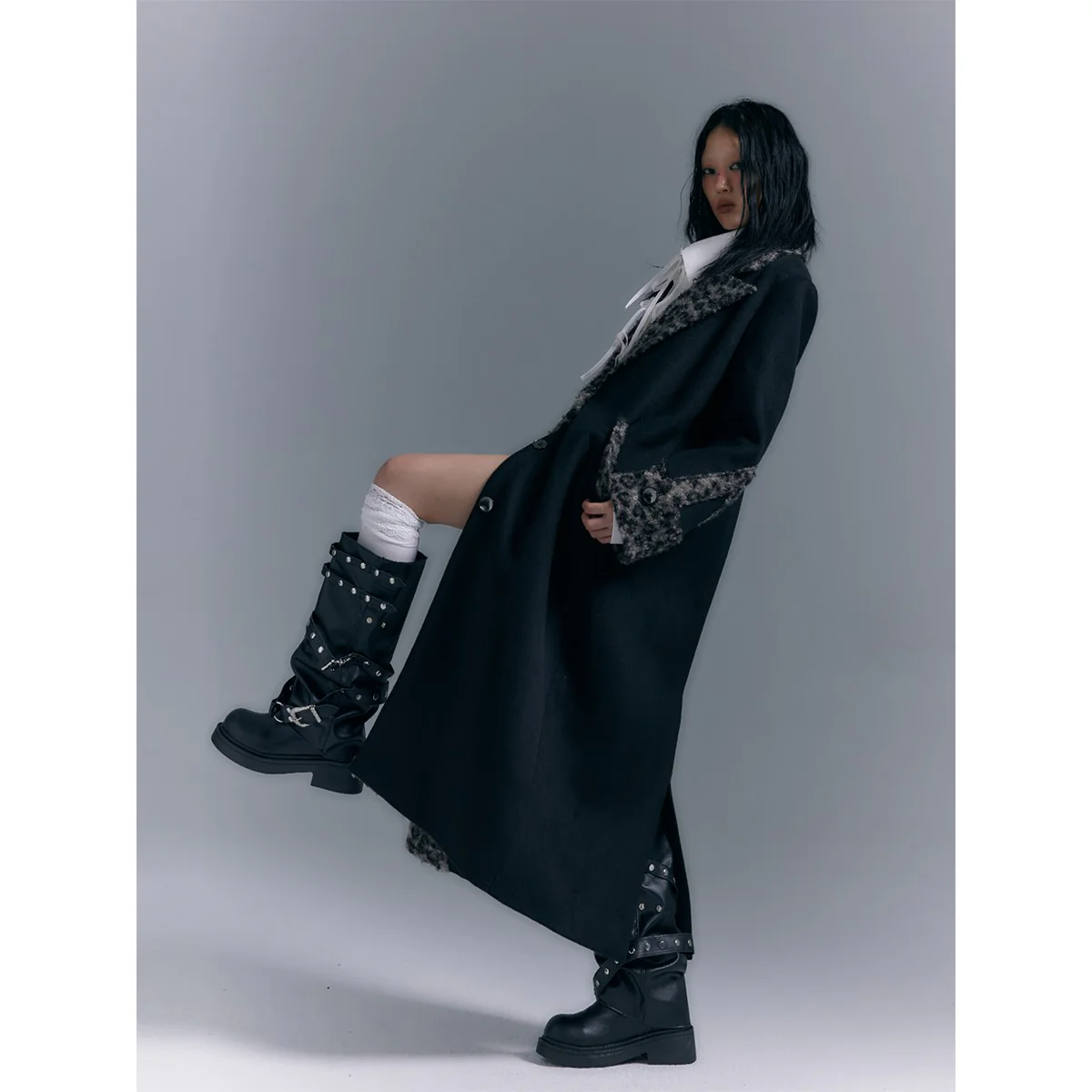 Shoulder pad coat jacket - Image 5