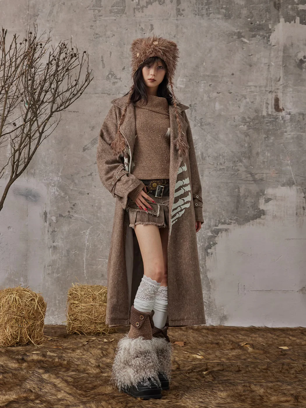 Y2K Button Leg Socks - Image 8