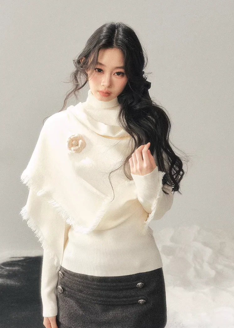 Full Moon Shawl Knit Set - Image 11