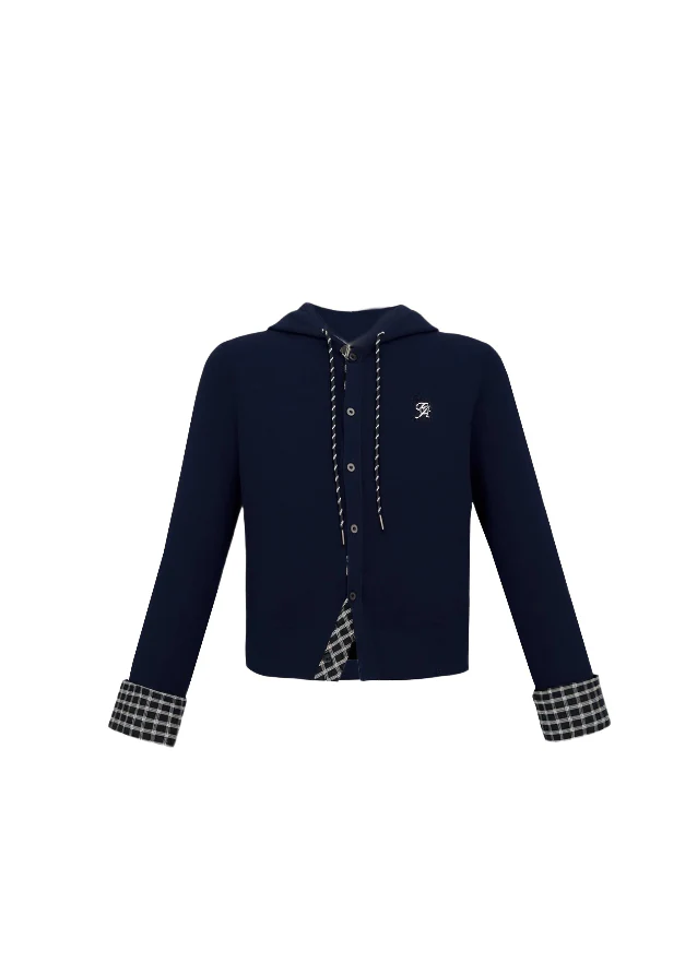 Gentle Study Hooded Cardigan - Image 7