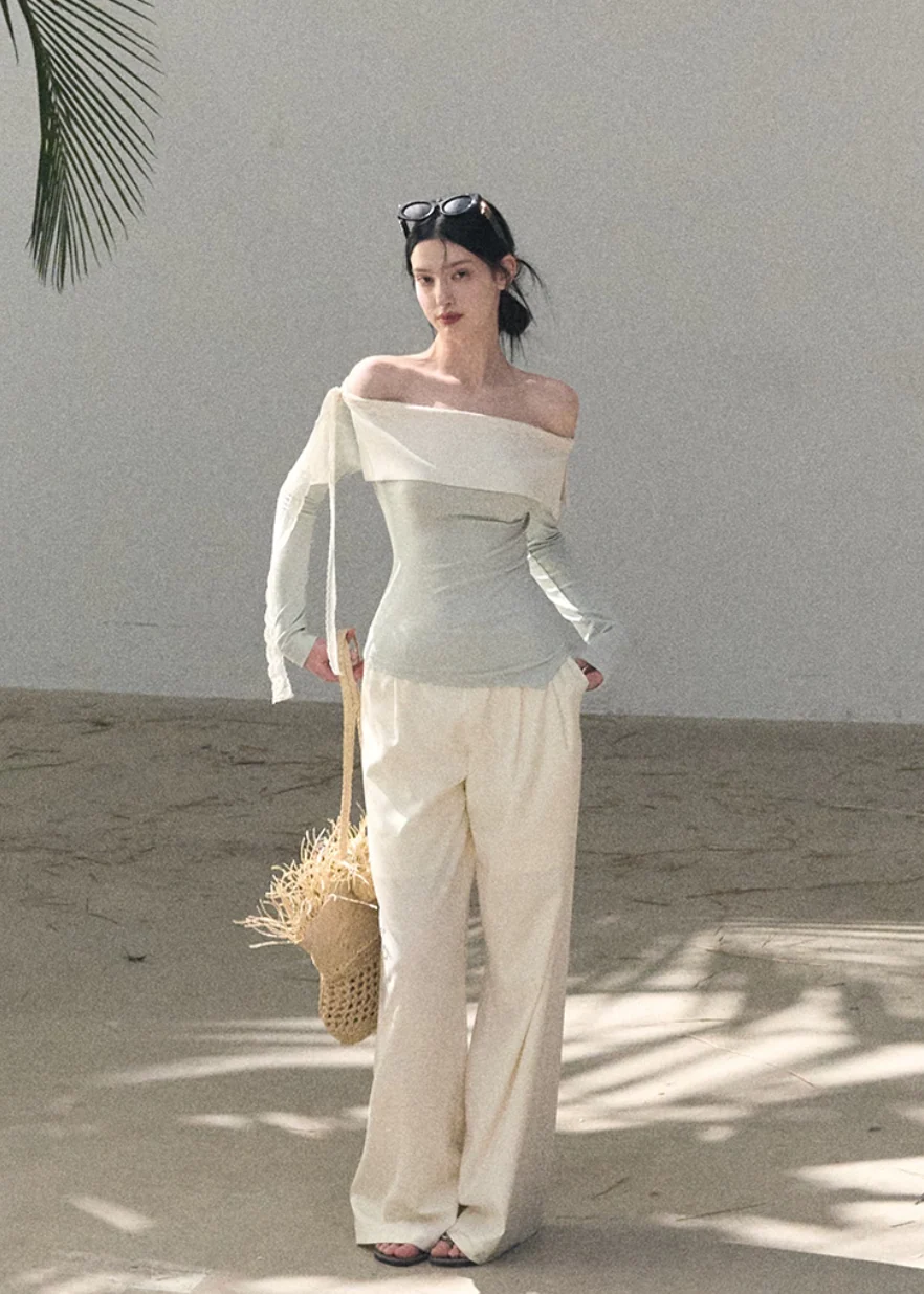 Gentle Tide One-Shoulder Set - Image 6