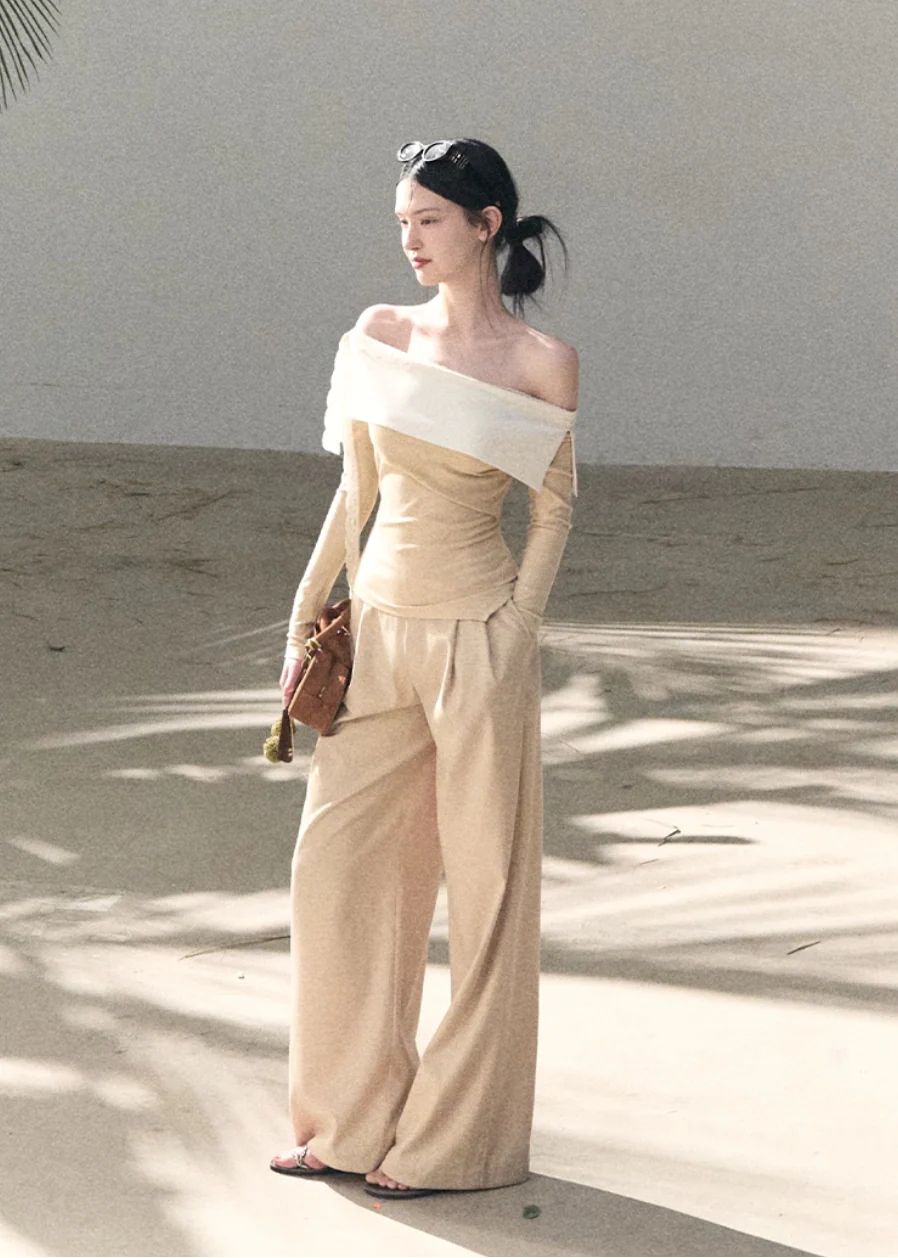 Gentle Tide One-Shoulder Set - Image 9