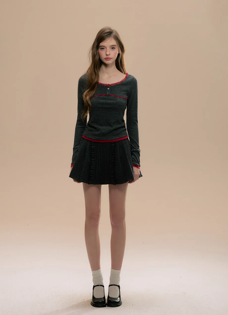 Soft Knit Long-Sleeve T-Shirt - Image 4