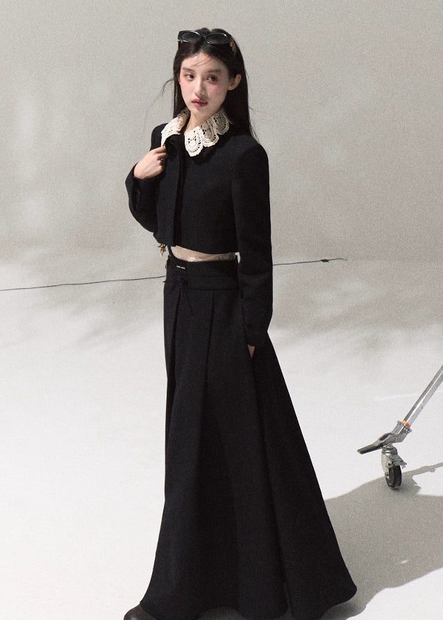 Handmade Whisper Wool Two-Piece Set