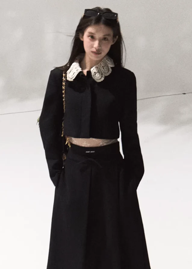 Handmade Whisper Wool Two-Piece Set - Image 3