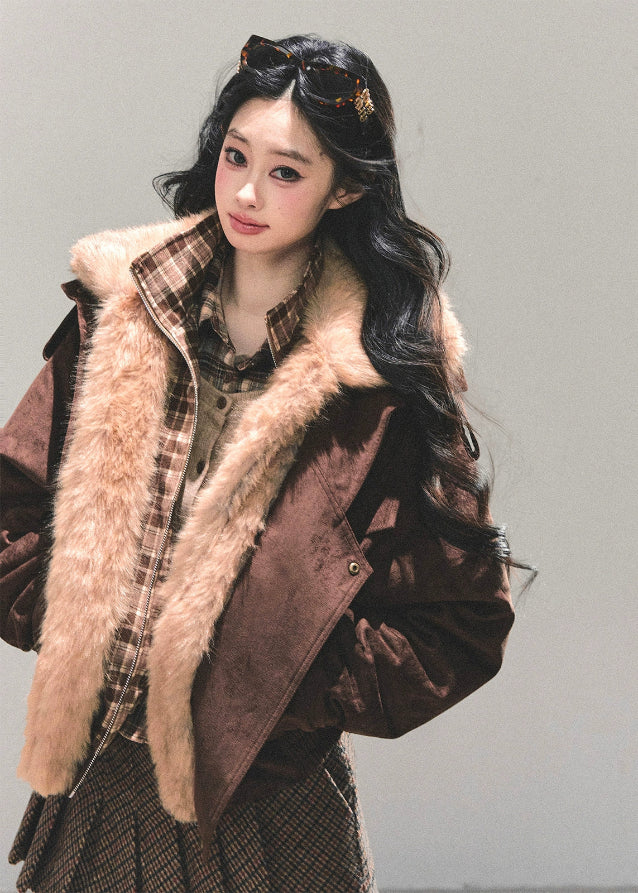 Harvest Warmth Two-Piece Look Coat - Image 10