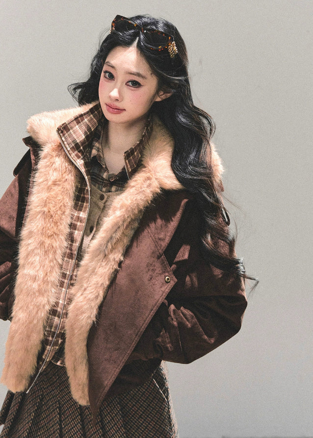 Harvest Warmth Two-Piece Look Coat - Image 5