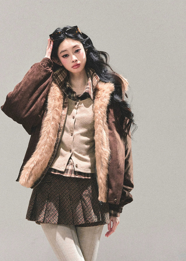 Harvest Warmth Two-Piece Look Coat - Image 6