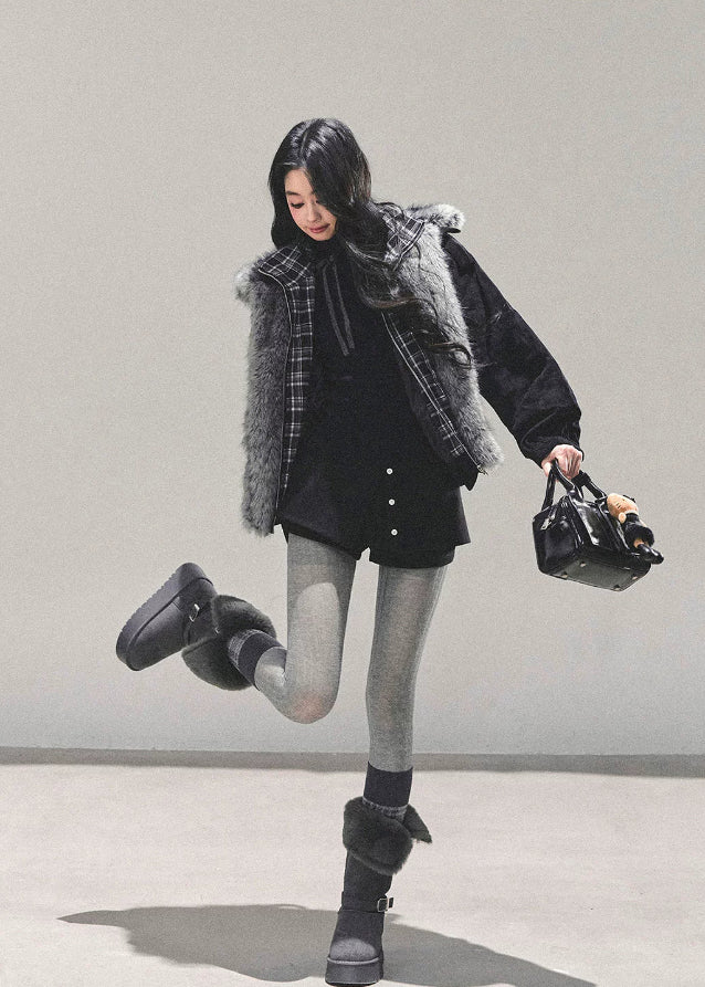 Harvest Warmth Two-Piece Look Coat - Image 9