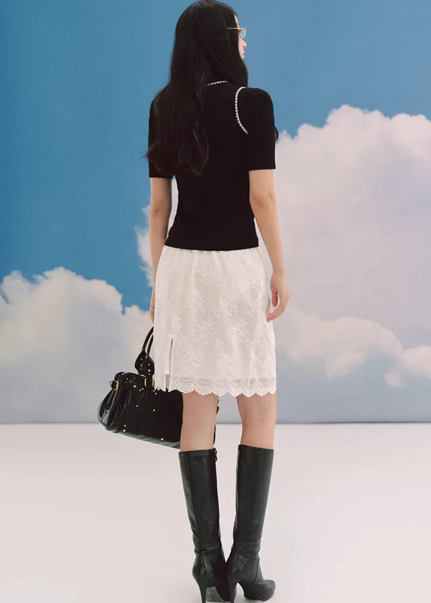 Hazel Layer Slim Knit Top - Image 15