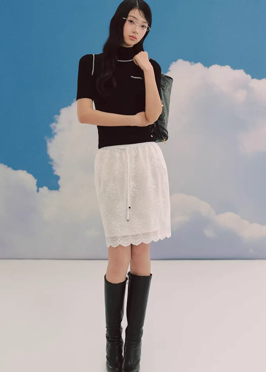 Hazel Layer Slim Knit Top - Image 16