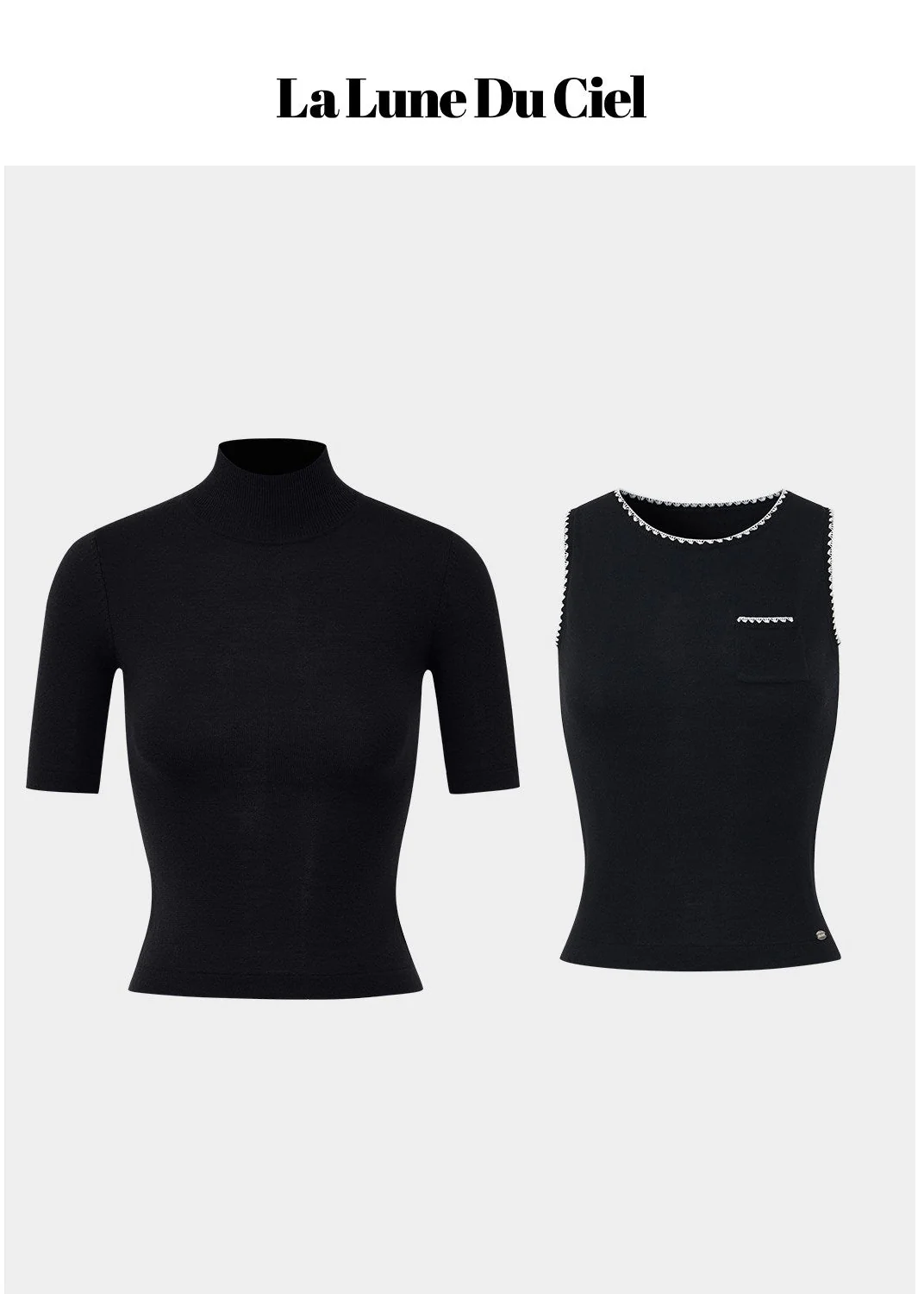 Hazel Layer Slim Knit Top - Image 17