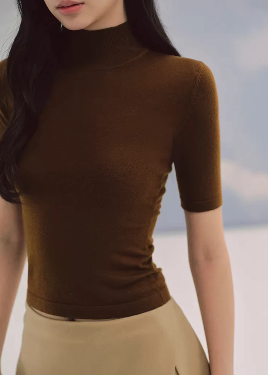 Hazel Layer Slim Knit Top - Image 6