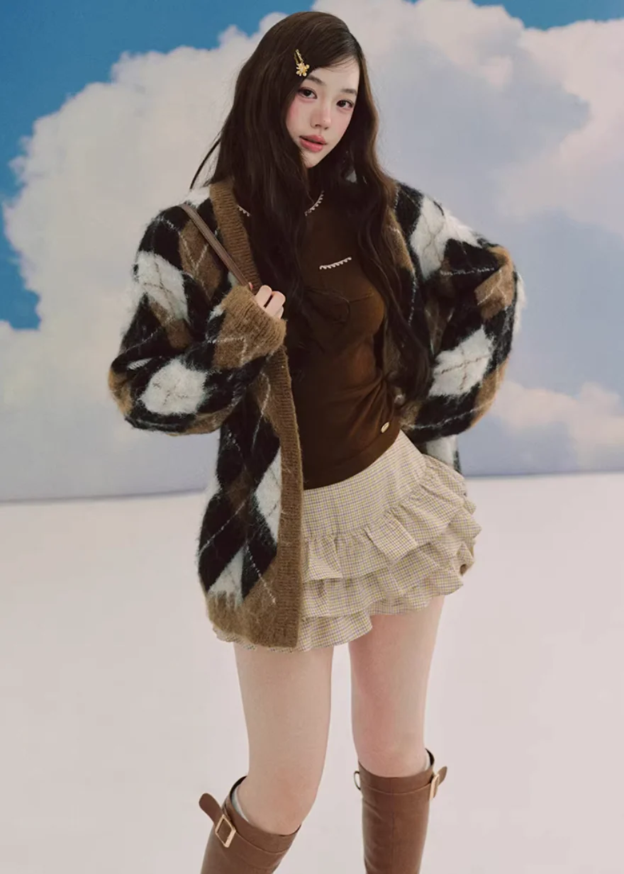 Hazel Layer Slim Knit Top - Image 7