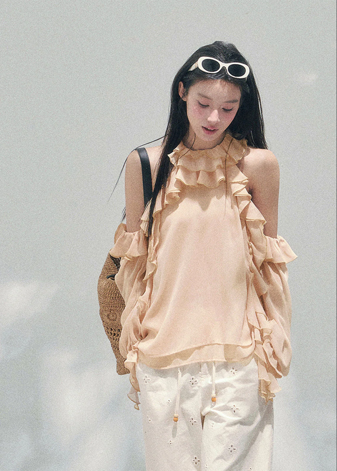 Heidi Fleur Sheer Blouse - Image 2