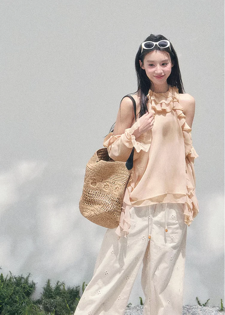 Heidi Fleur Sheer Blouse - Image 3