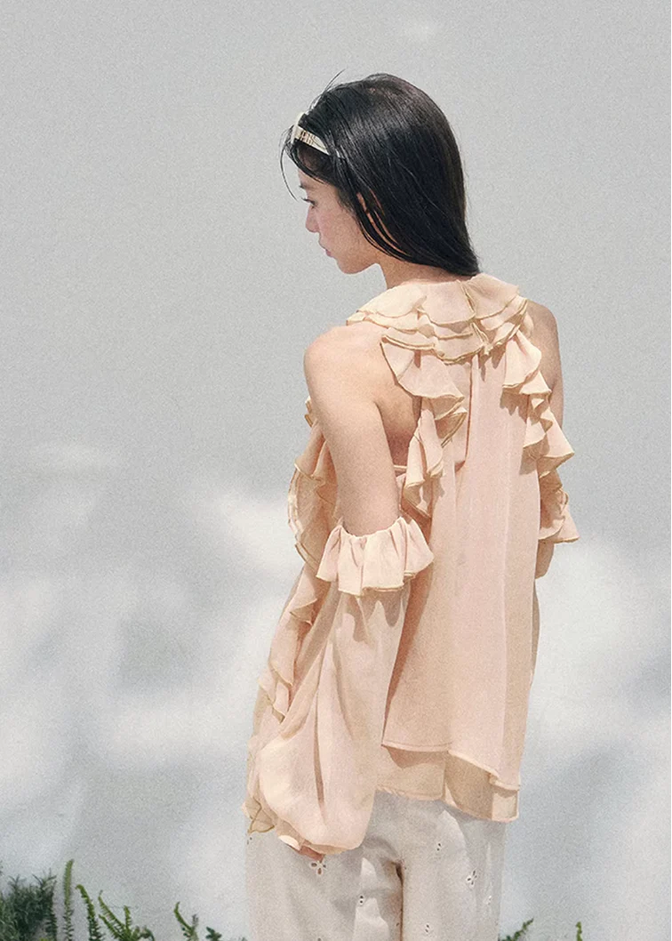 Heidi Fleur Sheer Blouse - Image 5