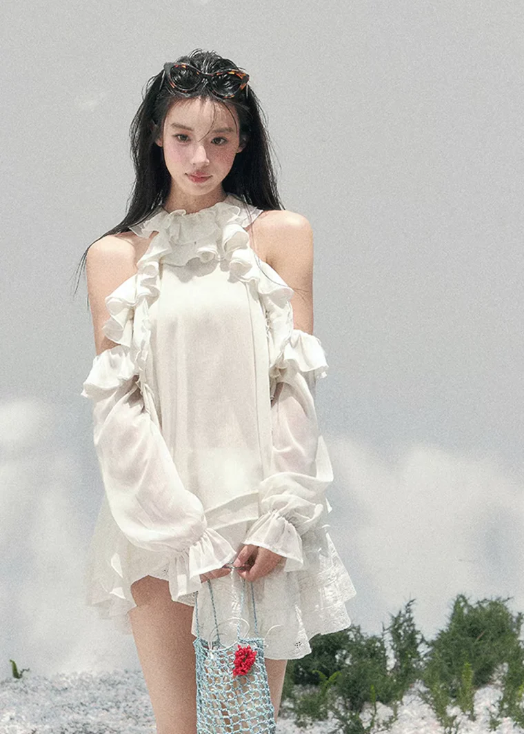 Heidi Fleur Sheer Blouse - Image 8
