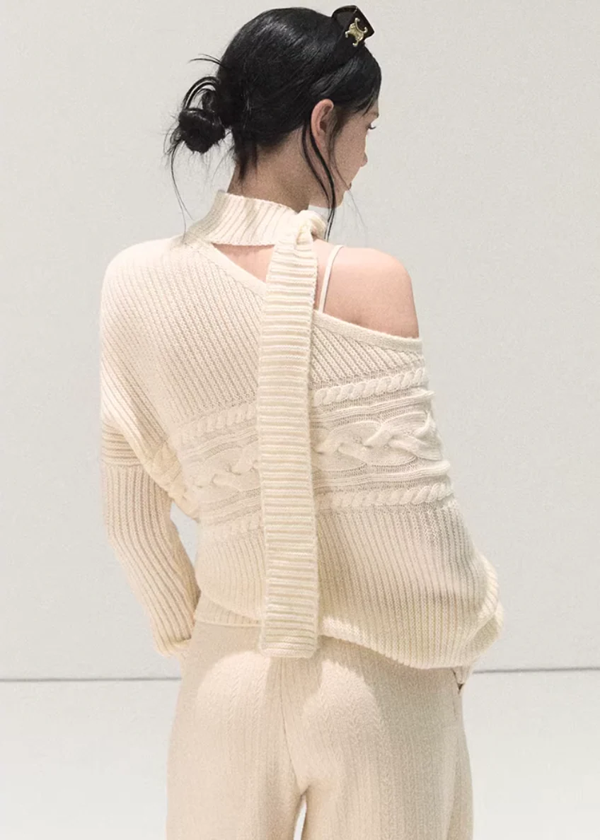 Her Perspective Off-Shoulder Knit - Image 10