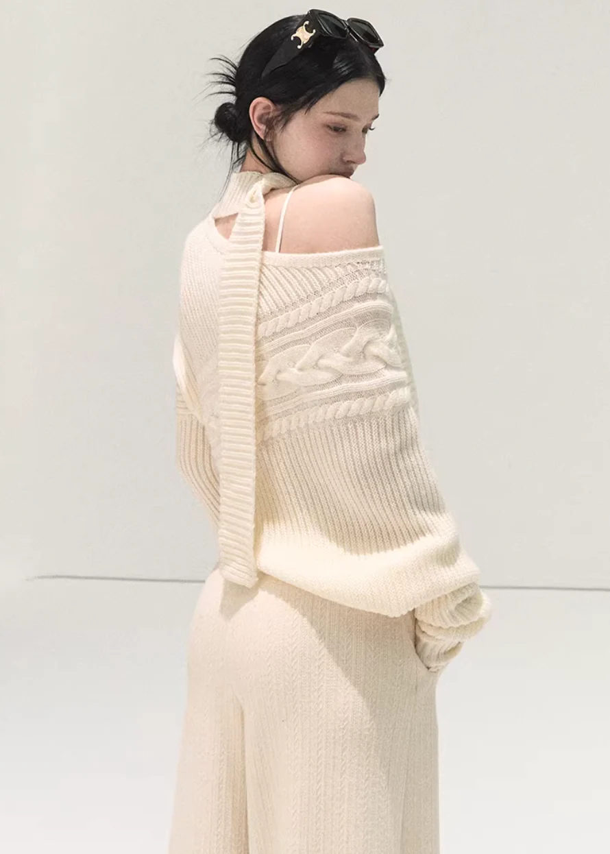 Her Perspective Off-Shoulder Knit - Image 6