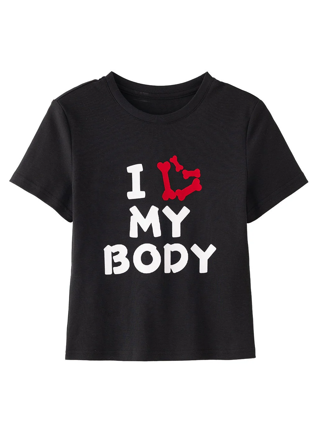 I Love My Body Cropped Tee - Image 10