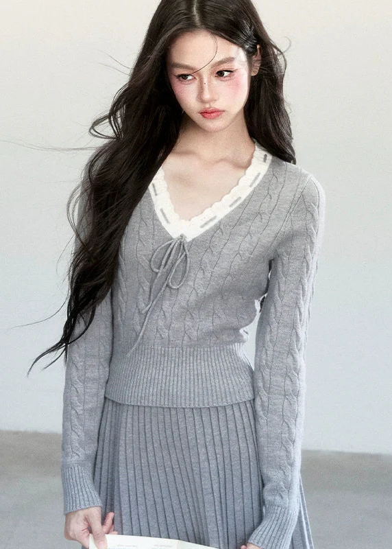 Ink Warm Poetry Knit Set - Image 3