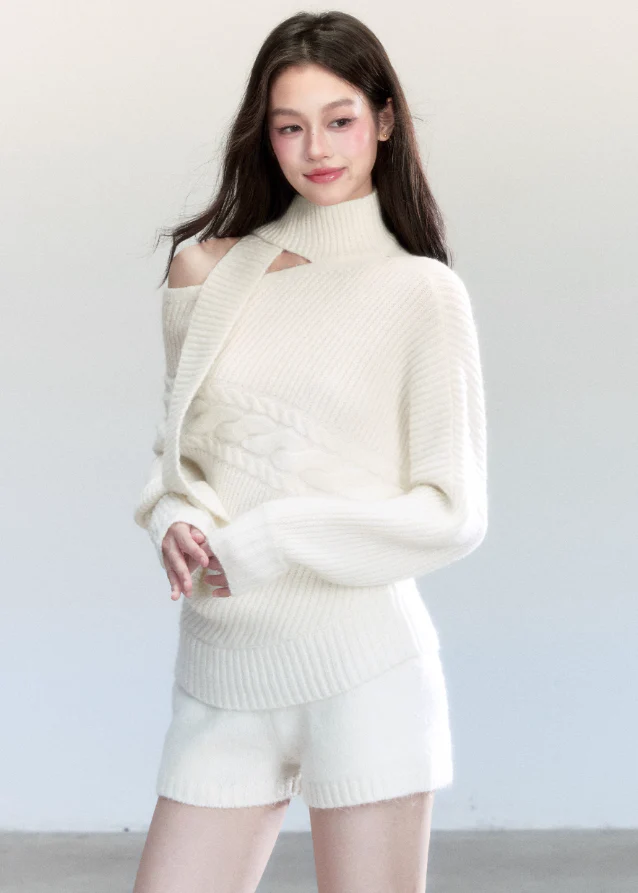 Ivory Drift Knit Set - Image 6