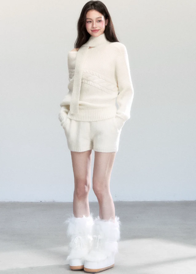 Ivory Drift Knit Set - Image 8
