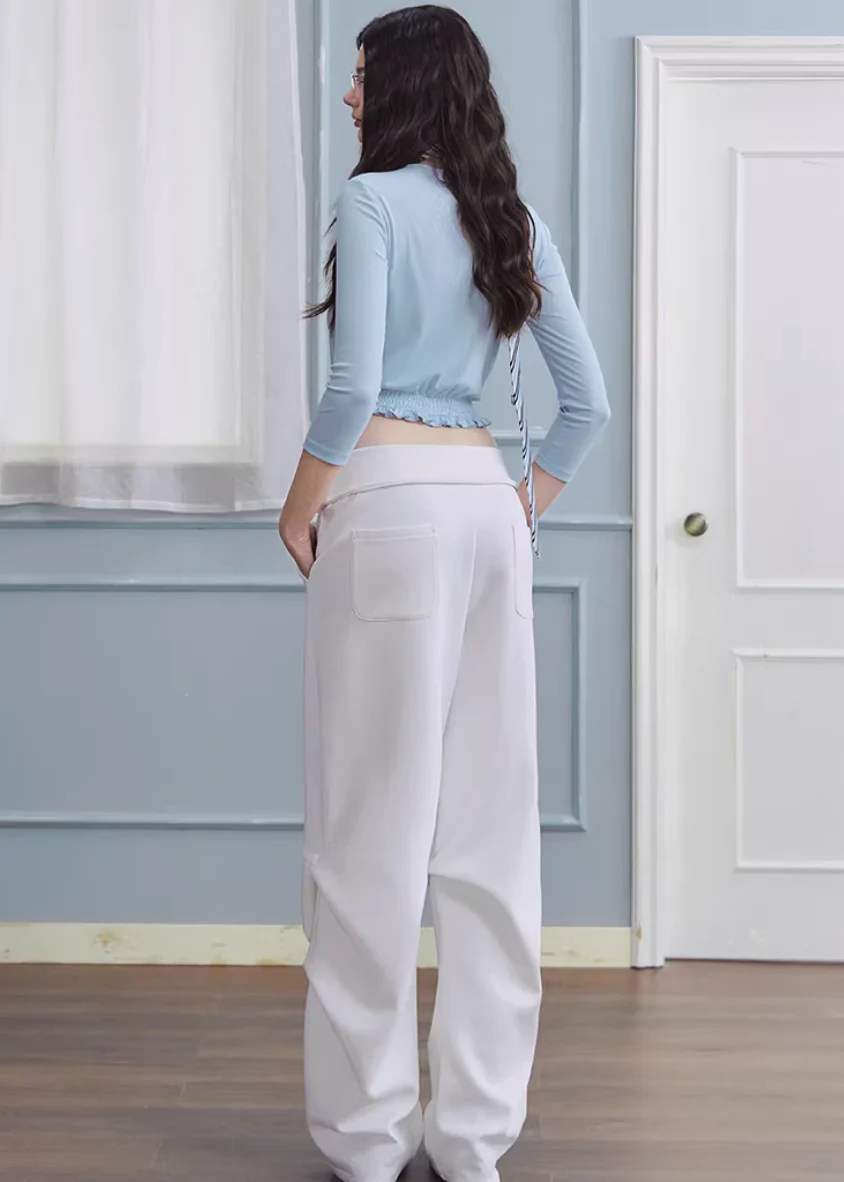 Ivory Ease Straight Slacks - Image 10