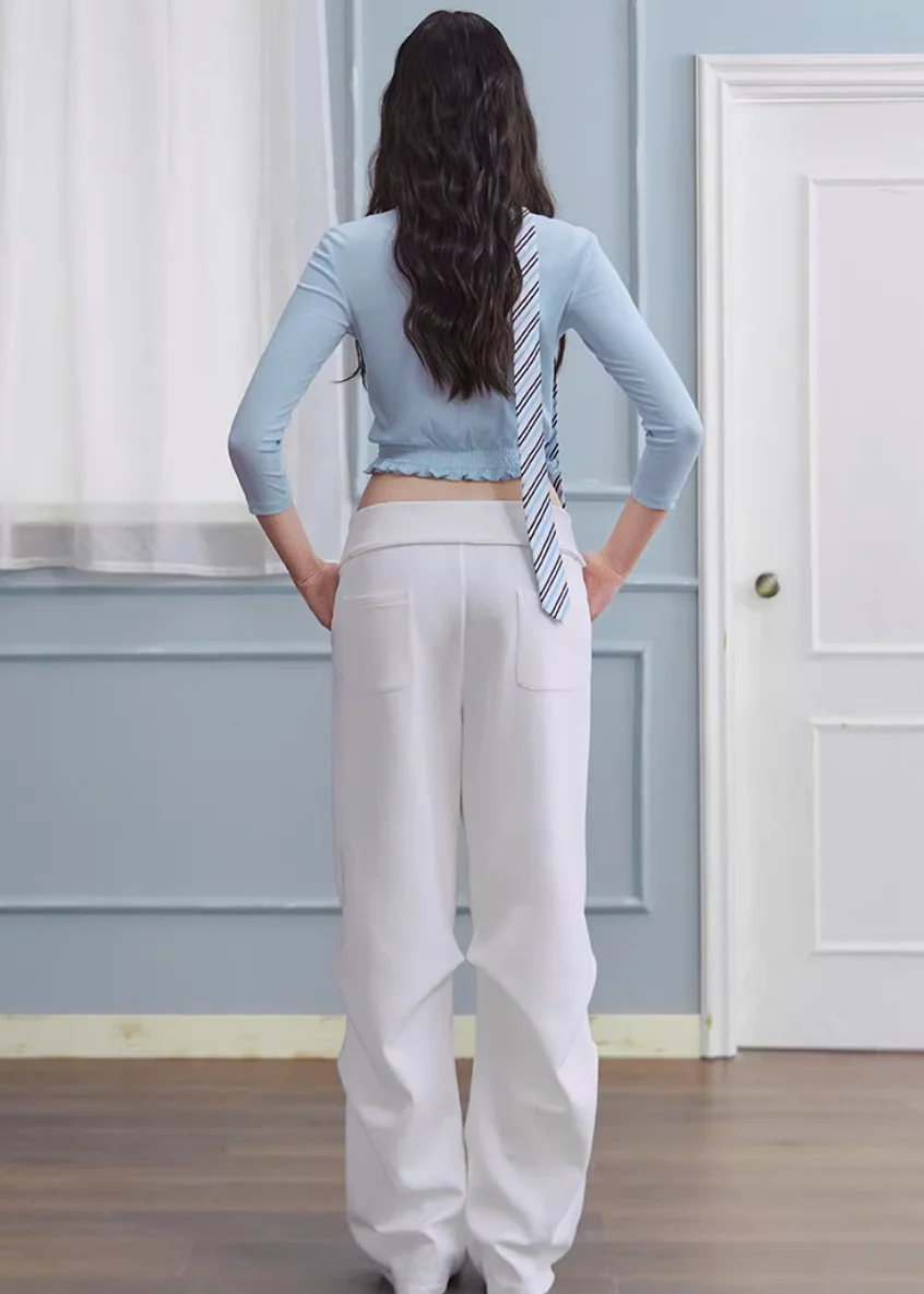 Ivory Ease Straight Slacks - Image 11