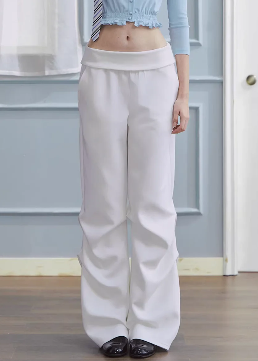 Ivory Ease Straight Slacks - Image 3