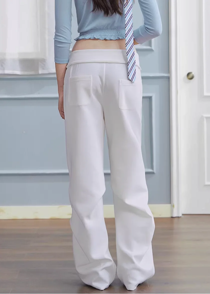 Ivory Ease Straight Slacks - Image 5