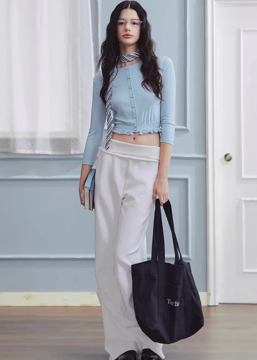 Ivory Ease Straight Slacks - Image 6