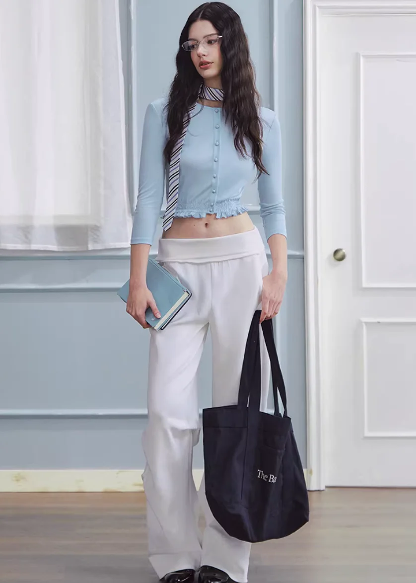Ivory Ease Straight Slacks - Image 7