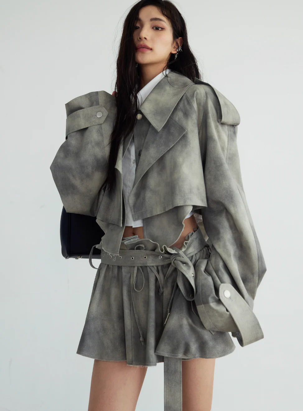 Convertible Dyed Windbreaker Set - Image 4