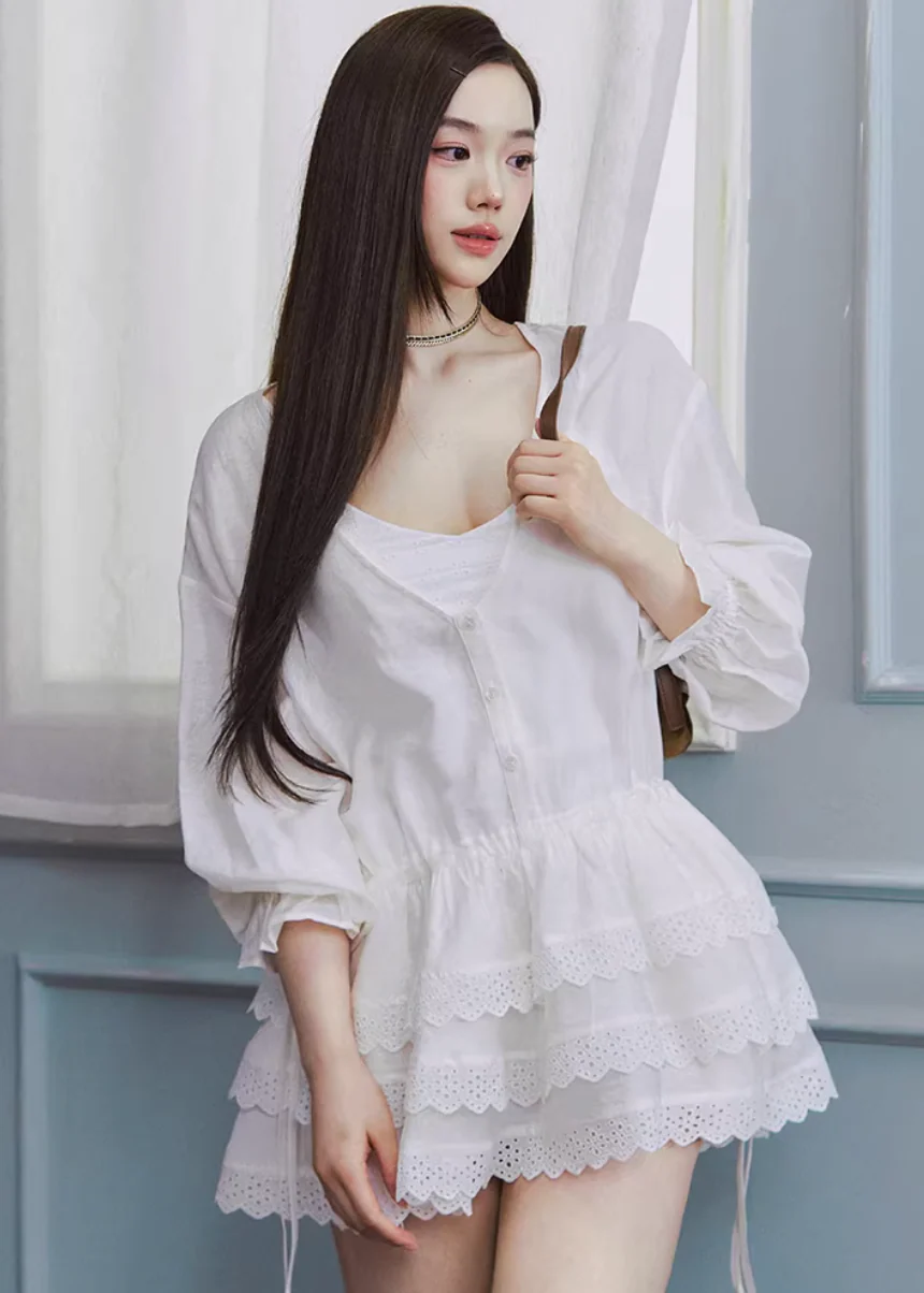 Afternoon Linen Flow Dress