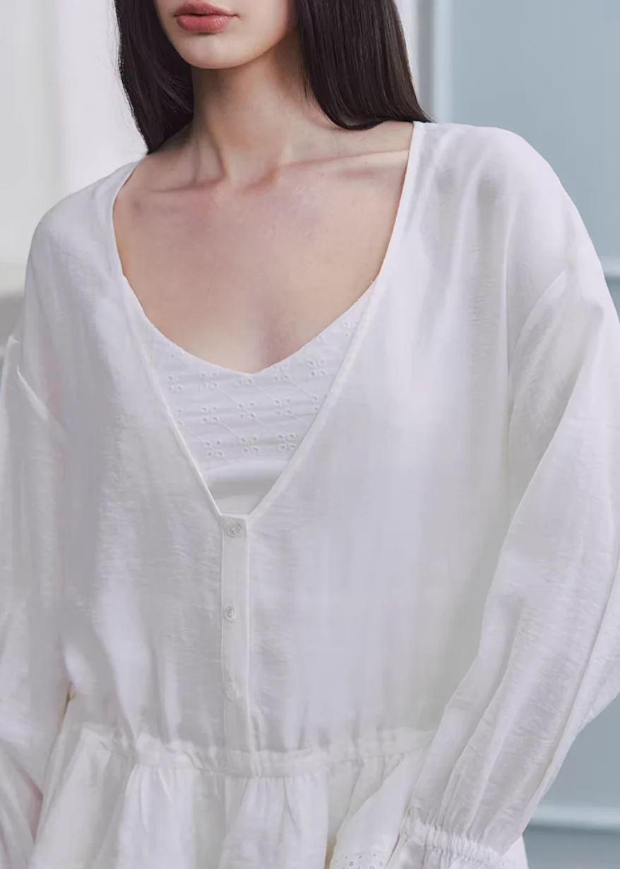 Afternoon Linen Flow Dress - Image 10