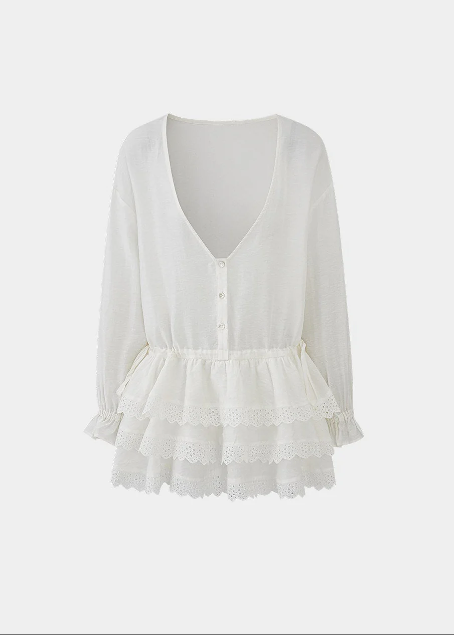 Afternoon Linen Flow Dress - Image 12