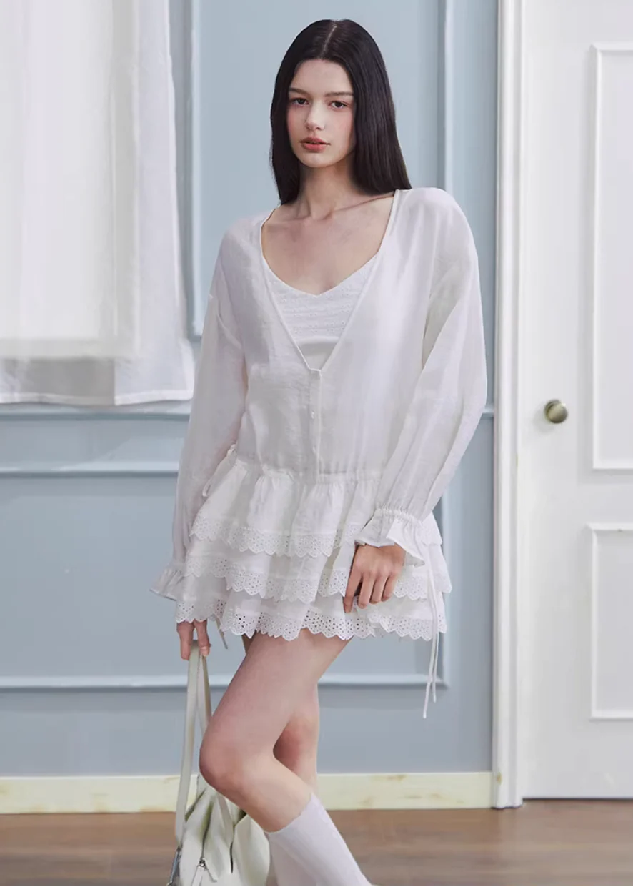 Afternoon Linen Flow Dress - Image 7